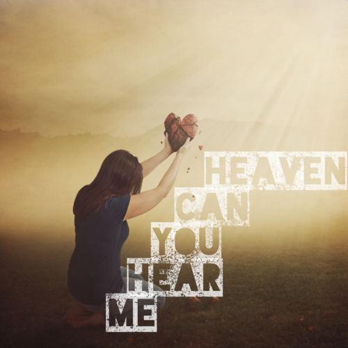 Heaven Can You Hear Me Cover Art Blurred Background