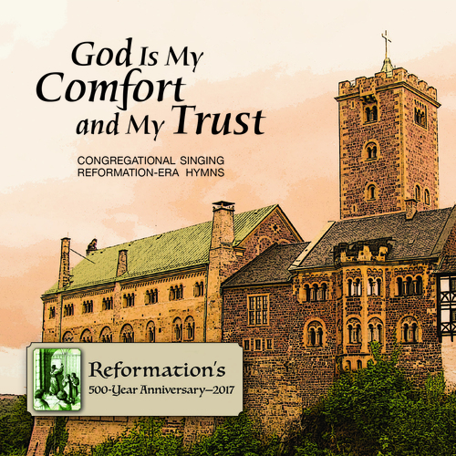 God Is My Comfort and My Trust Cover Art Blurred Background