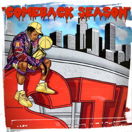 Comeback Season Cover Art Blurred Background