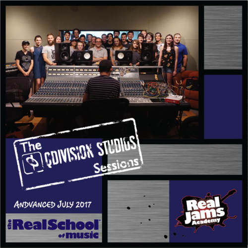 The Q Division Sessions (July, 2017) Cover Art Blurred Background