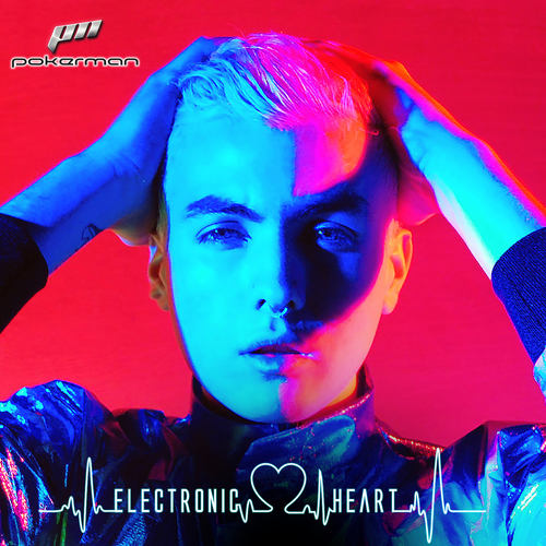 Electronic Heart Cover Art Blurred Background