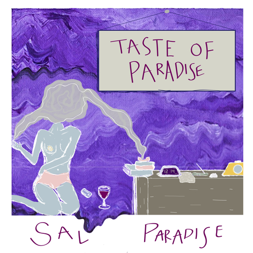 Taste of Paradise Cover Art Blurred Background
