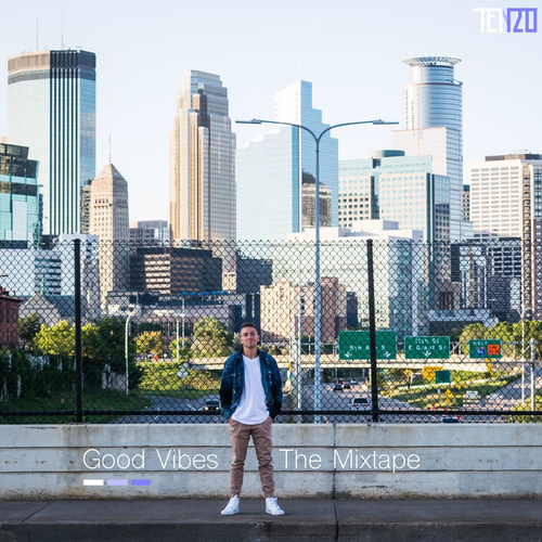 Good Vibes: The Mixtape Cover Art Blurred Background