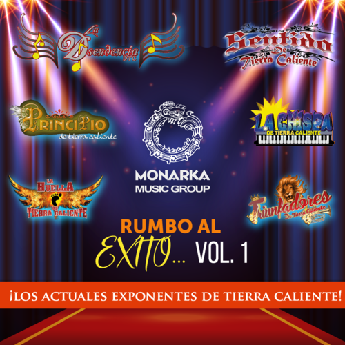 Rumbo al Exito, vol. 1 (Los Actuales Exponentes de Tierra Caliente!) Cover Art Blurred Background
