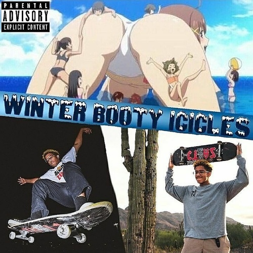 Winter Booty Icicles Cover Art Blurred Background