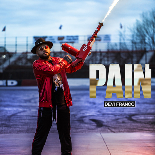 Pain Cover Art Blurred Background