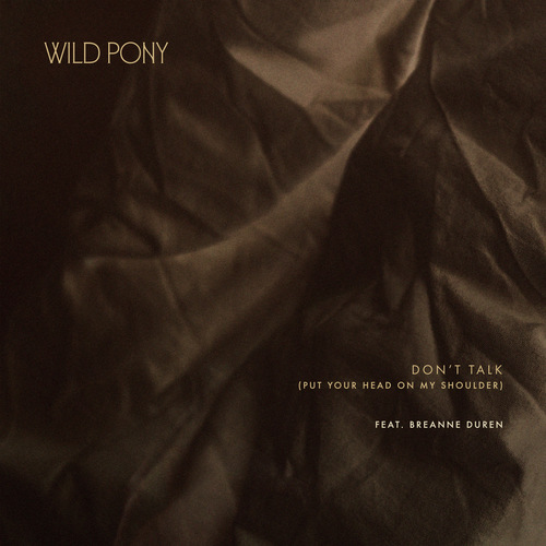 Don't Talk (Put Your Head On My Shoulder) Cover Art Blurred Background