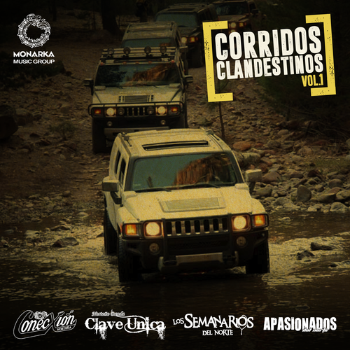 Corridos Clandestinos, vol. 1 Cover Art Blurred Background