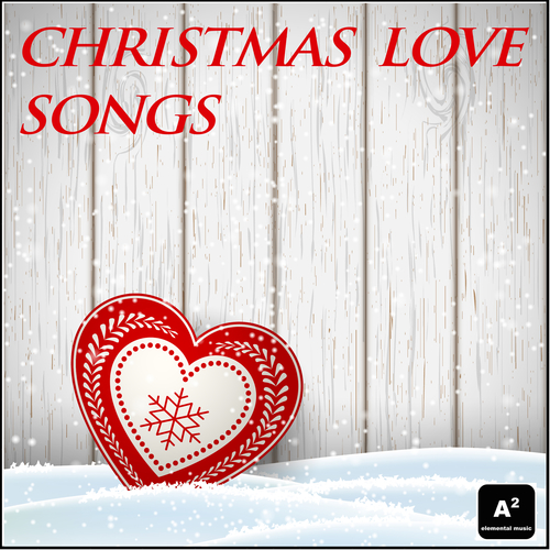 Christmas Love Songs Cover Art Blurred Background