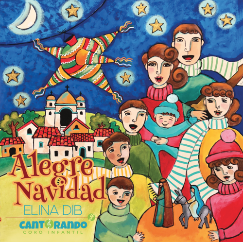 Alegre Navidad Cover Art Blurred Background