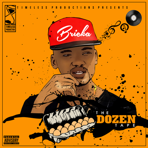 The Dozen Tape Cover Art Blurred Background