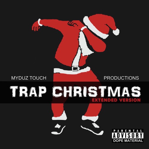 Trap Christmas (Extended Version) Cover Art Blurred Background