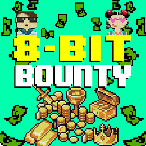 8 Bit Bounty Cover Art Blurred Background