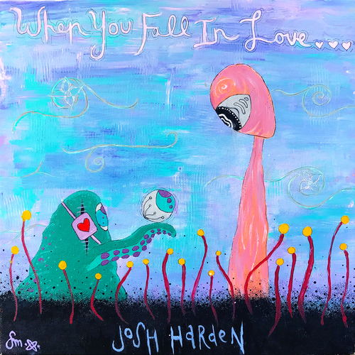 When You Fall in Love... Cover Art Blurred Background
