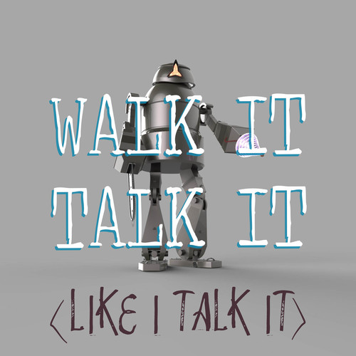 Walk It Talk It (Like I Talk It) [Chorus] [Cover] Cover Art Blurred Background
