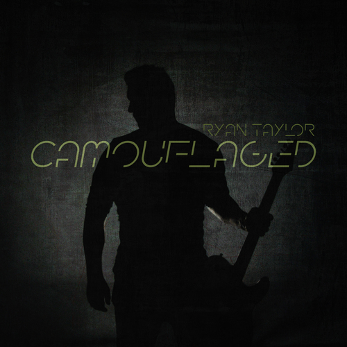 Camouflaged Cover Art Blurred Background