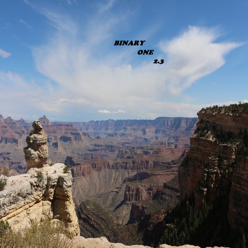 Binary One 2.3 Cover Art Blurred Background
