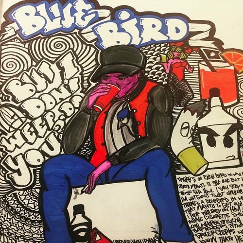 Bluebird Cover Art Blurred Background