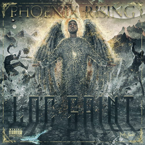 Phoenix Rising Cover Art Blurred Background