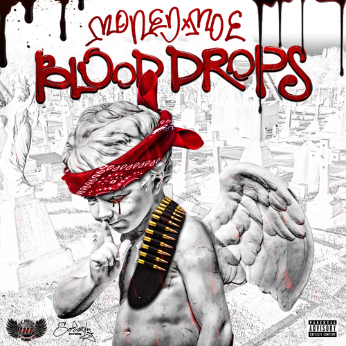 Blood Drops Cover Art Blurred Background