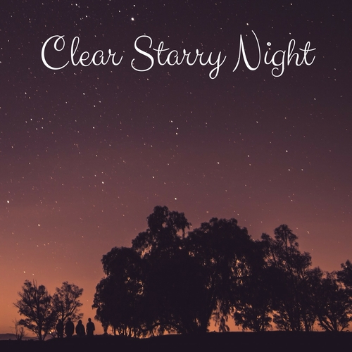 Clear Starry Night Cover Art Blurred Background