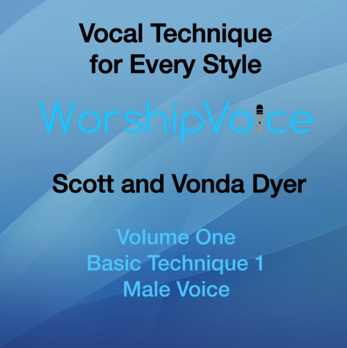 Vocal Technique for Every Style, Vol. 1 (Male Voice) [Basic Technique 1] Cover Art Blurred Background