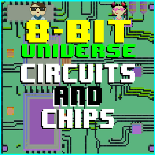Circuits and Chips Cover Art Blurred Background
