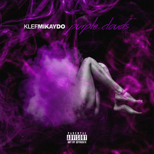 Purple Clouds Cover Art Blurred Background