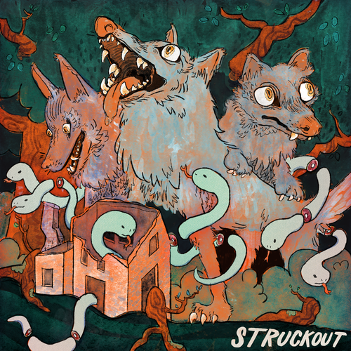 Struckout Cover Art Blurred Background