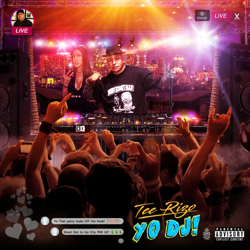 Yo Dj Cover Art Blurred Background