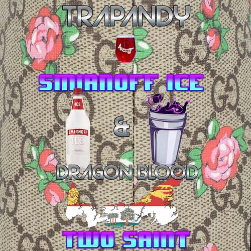 Smirnoff Ice & Dragon Blood Cover Art Blurred Background
