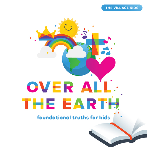 Over All the Earth Cover Art Blurred Background