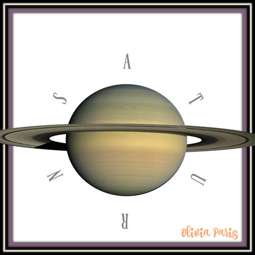 Saturn Cover Art Blurred Background