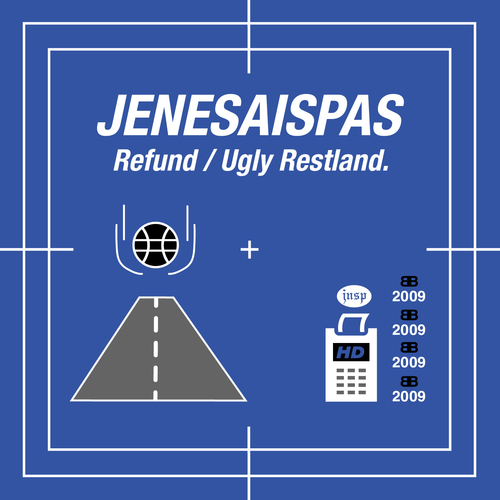 Refund / Ugly Restland. Cover Art Blurred Background