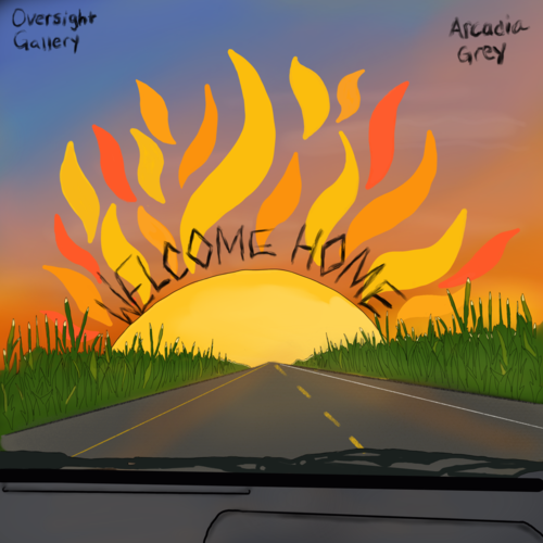 Welcome Home Cover Art Blurred Background