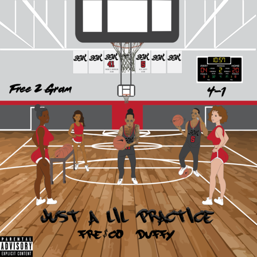 Just a Lil Practice Cover Art Blurred Background