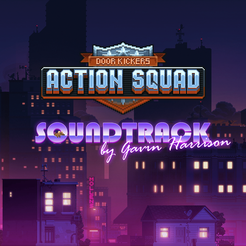 Door Kickers: Action Squad (Original Video Game Soundtrack) Cover Art Blurred Background