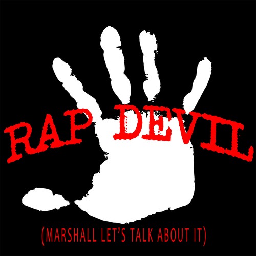 Rap Devil (Marshall Let's Talk About It) [Chorus] [Cover] Cover Art Blurred Background