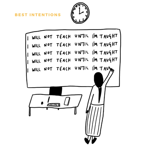 Best Intentions Cover Art Blurred Background