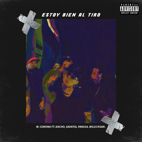 Estoy Bien al Tiro Cover Art Blurred Background