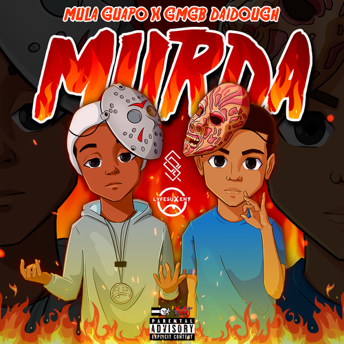 Murda Cover Art Blurred Background