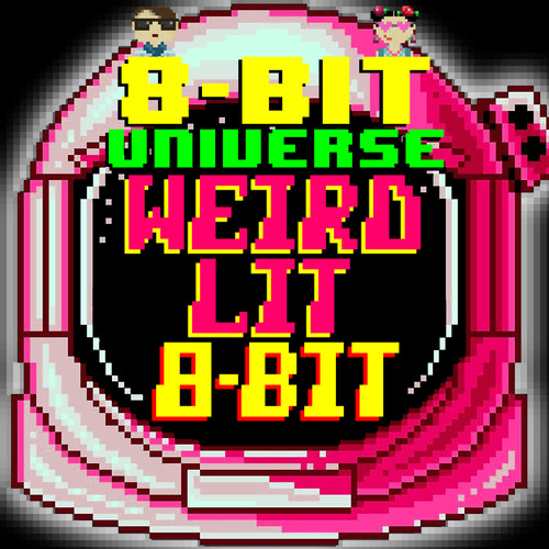 Weird Lit 8 Bit Cover Art Blurred Background