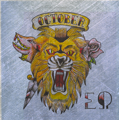 October Cover Art Blurred Background
