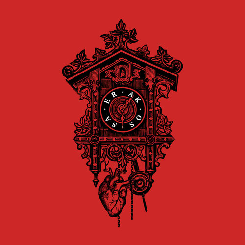 Sekaisin kuin seinäkello Cover Art Blurred Background