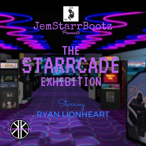 The StarrCade Exhibition Cover Art Blurred Background