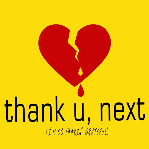 Thank You, Next (I'm so F**ckin' Grateful) [Chorus] [Cover] Cover Art Blurred Background