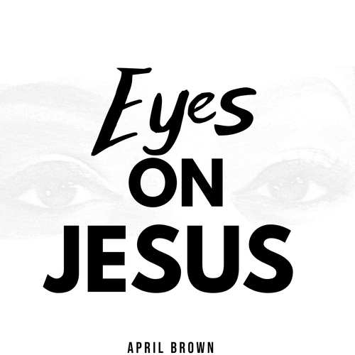 Eyes on Jesus Cover Art Blurred Background