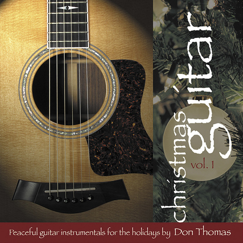 Christmas Guitar, Vol. 1 Cover Art Blurred Background