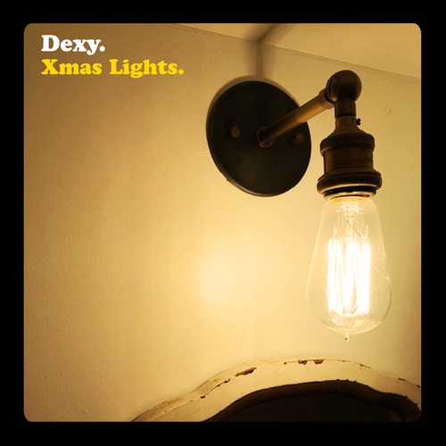 Xmas Lights Cover Art Blurred Background