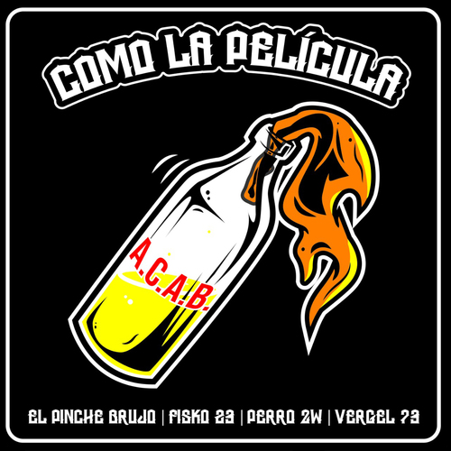 Como la Pelicula Cover Art Blurred Background